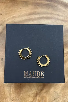 18K Lucy Hoop Earrings