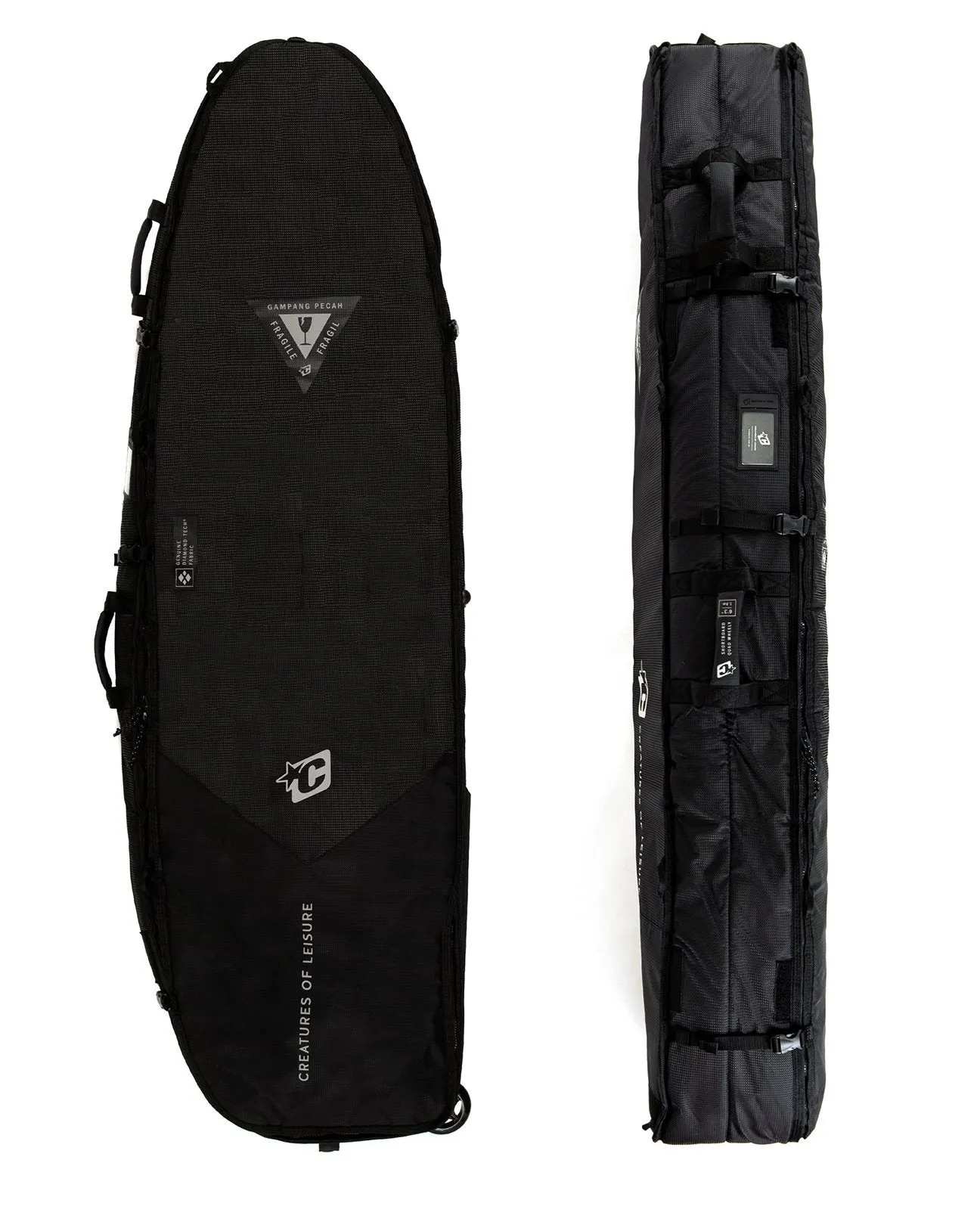 2023 Shortboard Quad Wheely Dt2.0 : Black