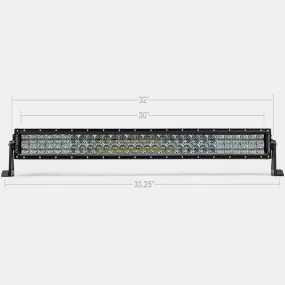 32" Dual Row 5D Optic OSRAM LED Bar