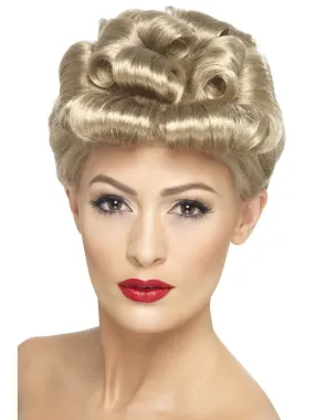 40s Vintage Wig, Blonde