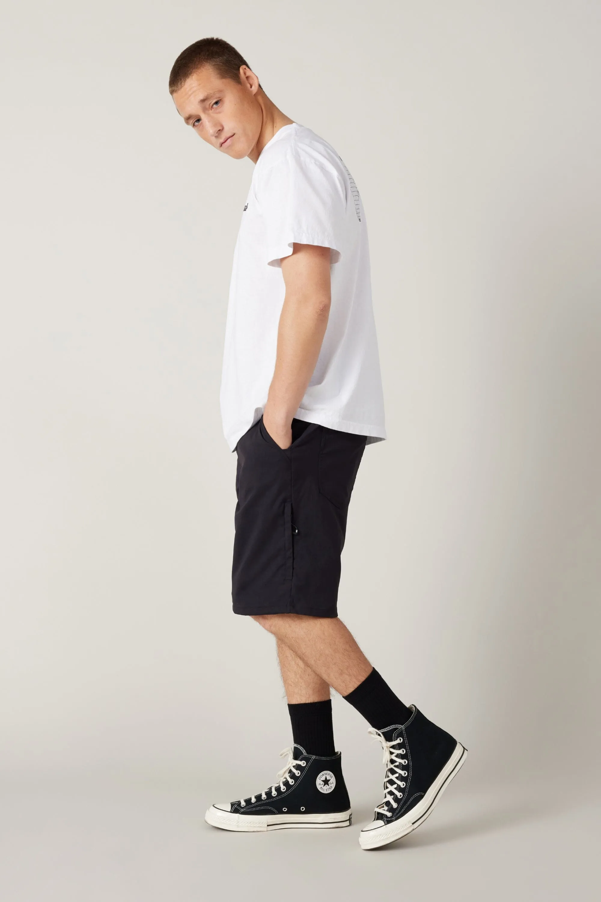 686 Everywhere Relaxed Fit Hybrid Shorts Black