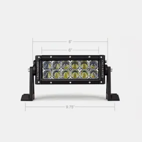 8" Dual Row 5D Optic OSRAM LED Bar