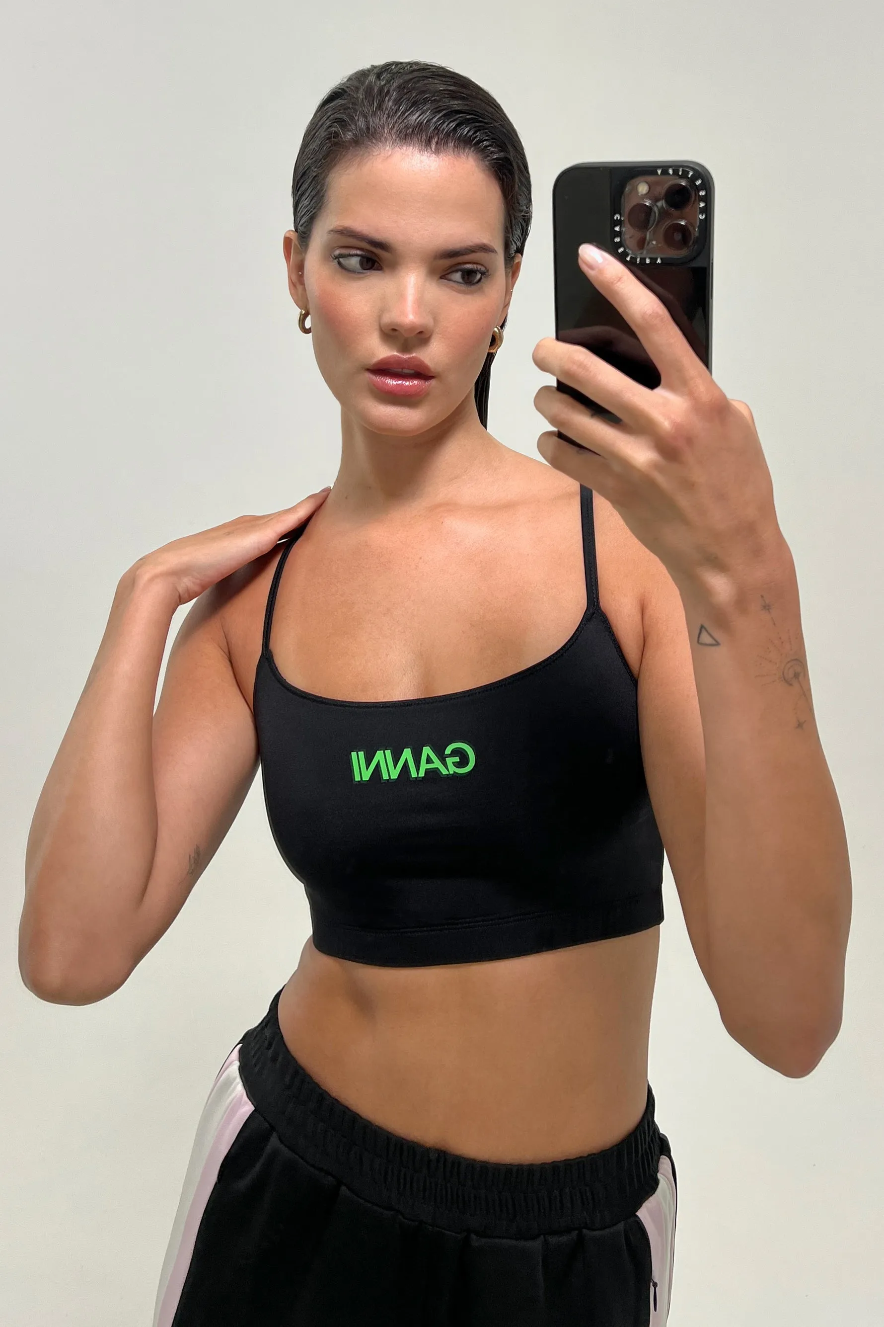 Active Strap Top - Black