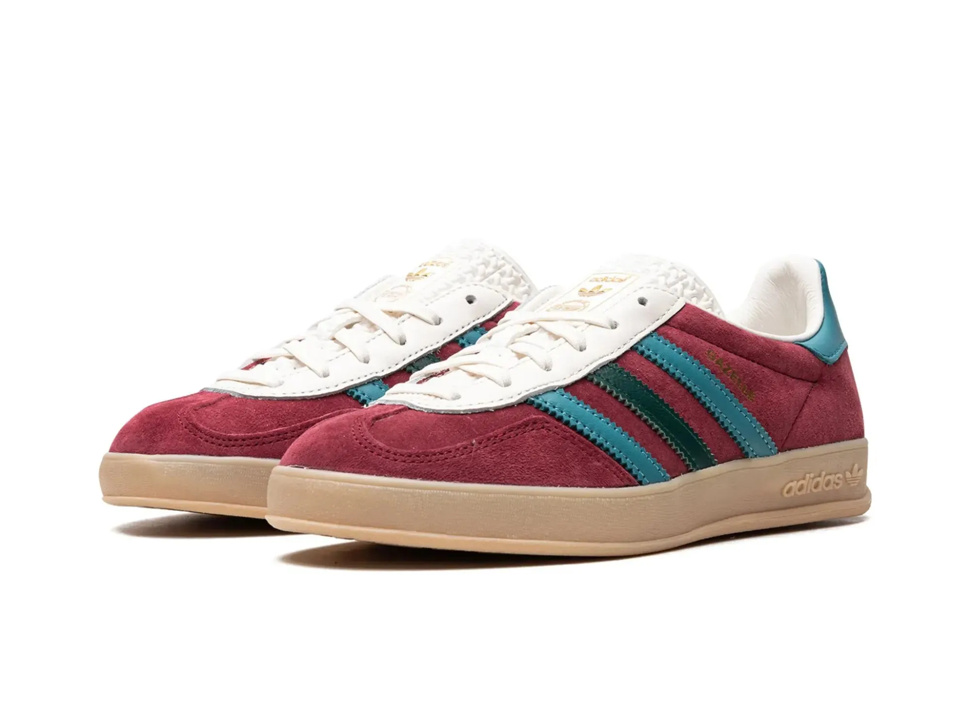 Adidas Gazelle Indoor "Collegiate Burgundy Arctic Fuchsia"