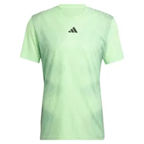 adidas Men's Pro Freelift Tee - Semi Green Spark