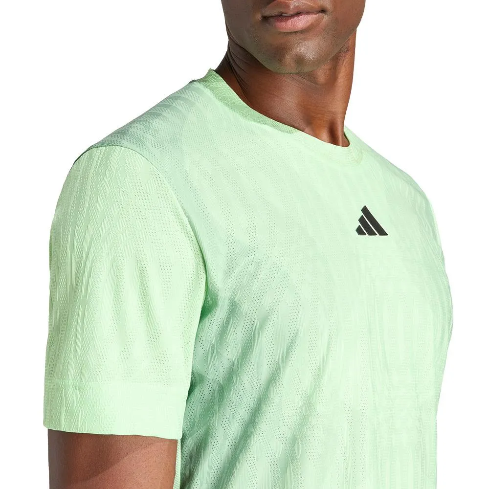 adidas Men's Pro Freelift Tee - Semi Green Spark