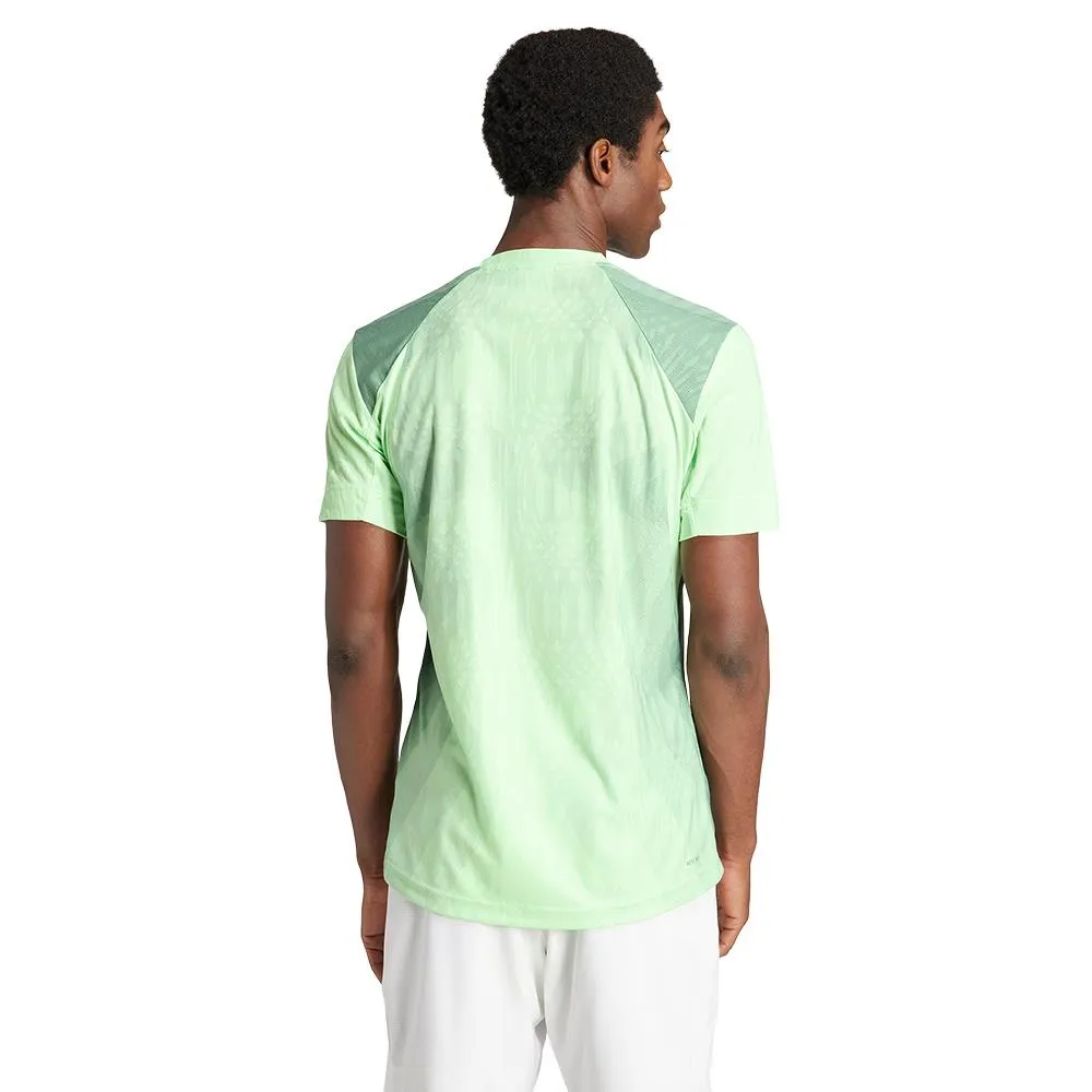 adidas Men's Pro Freelift Tee - Semi Green Spark