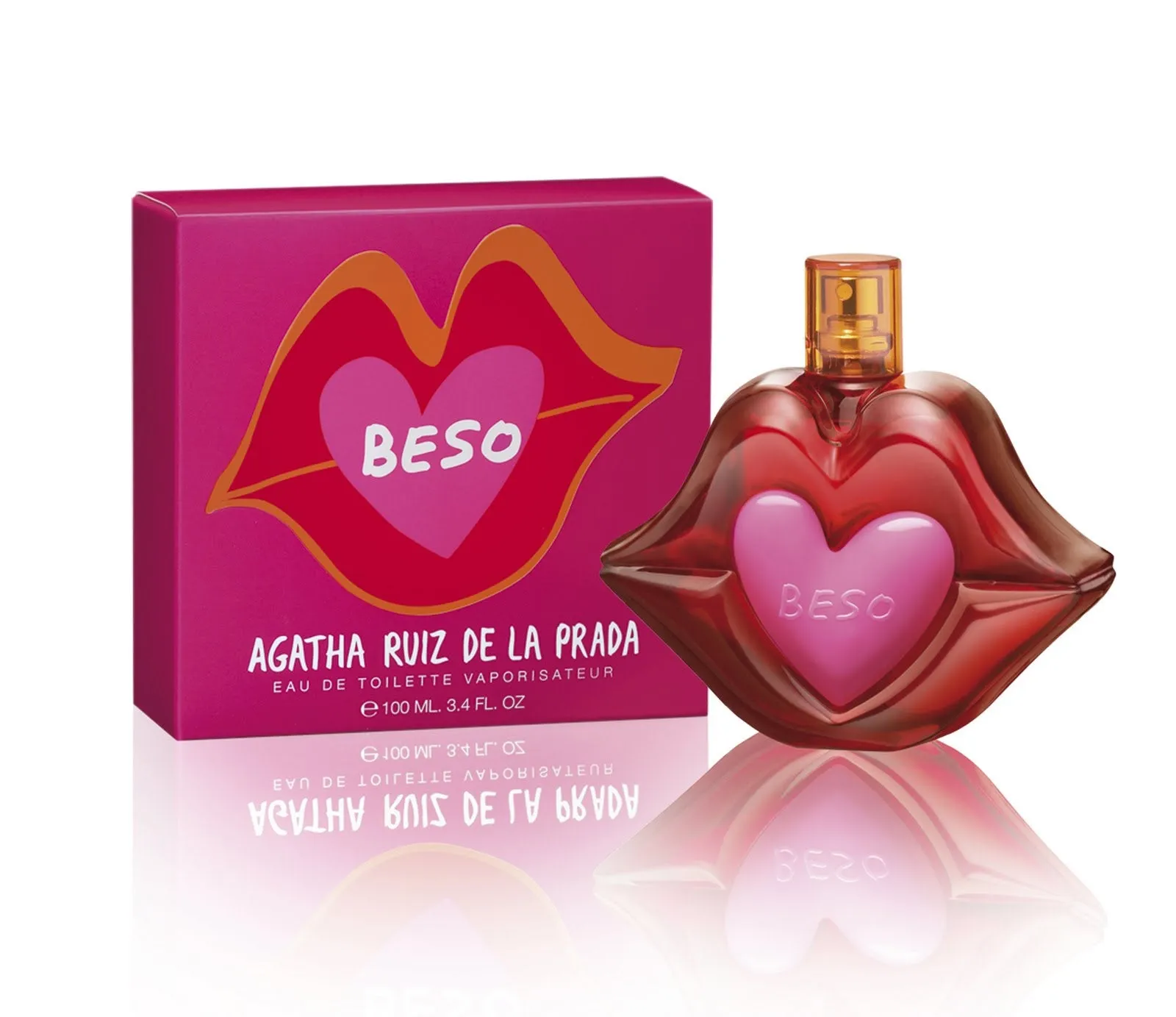 Agatha Ruiz Beso 3.4Oz W Edt Spray