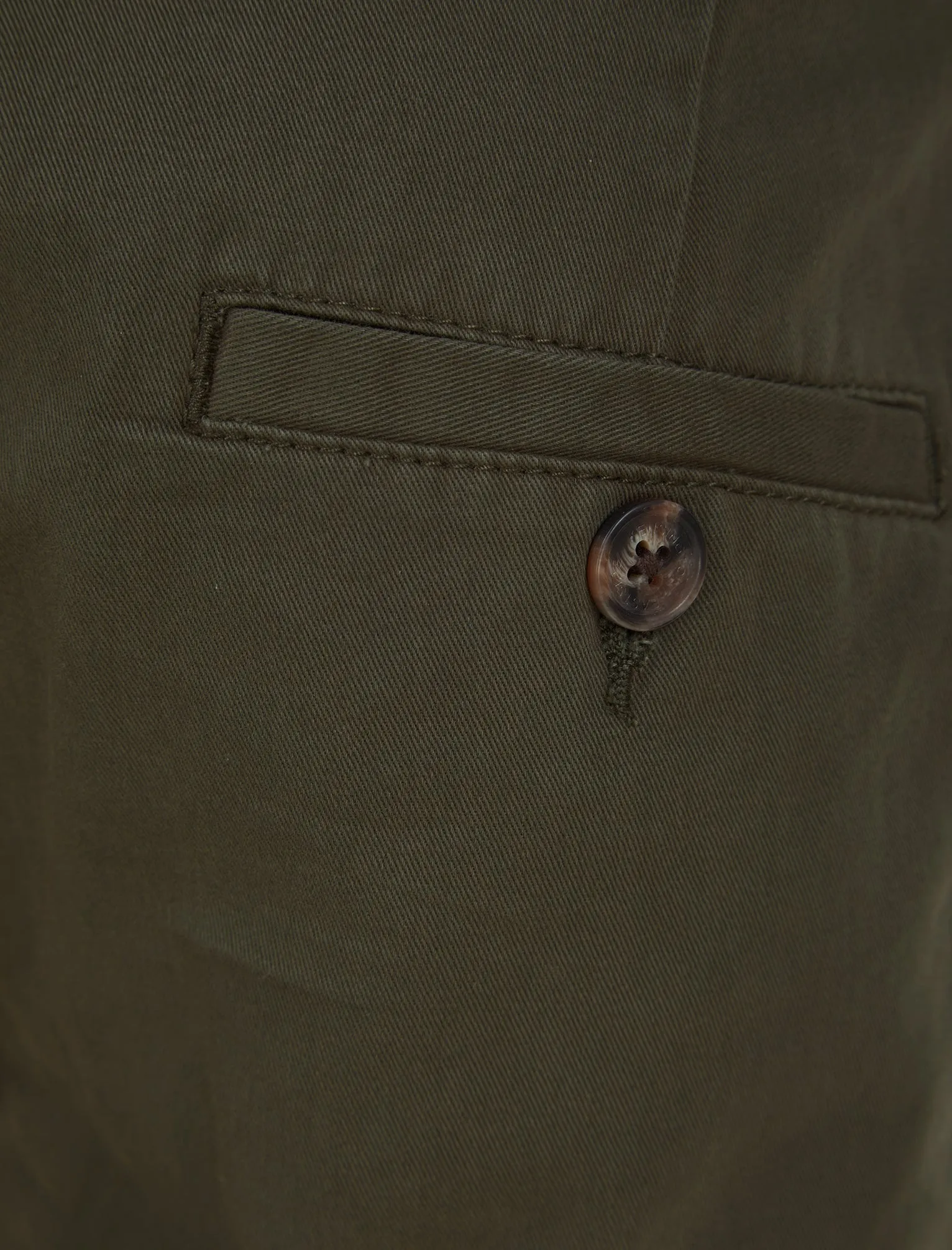 Aidan Cotton Twill Chino Shorts in Khaki - Kensington Eastside