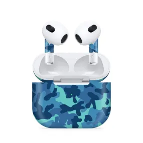 Airpods 3 Grove Blue Camo Skin