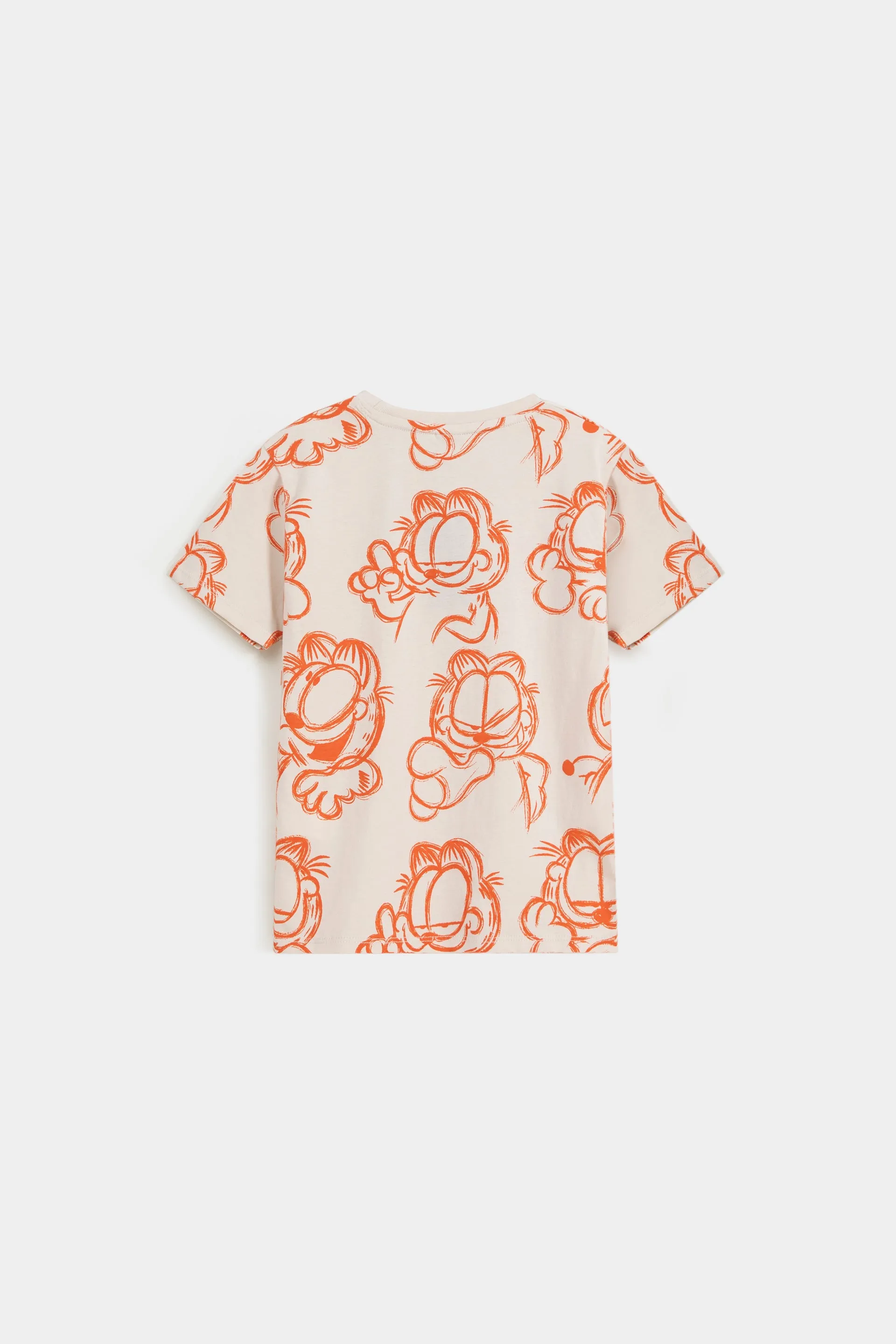 All-over Character Print T-Shirt