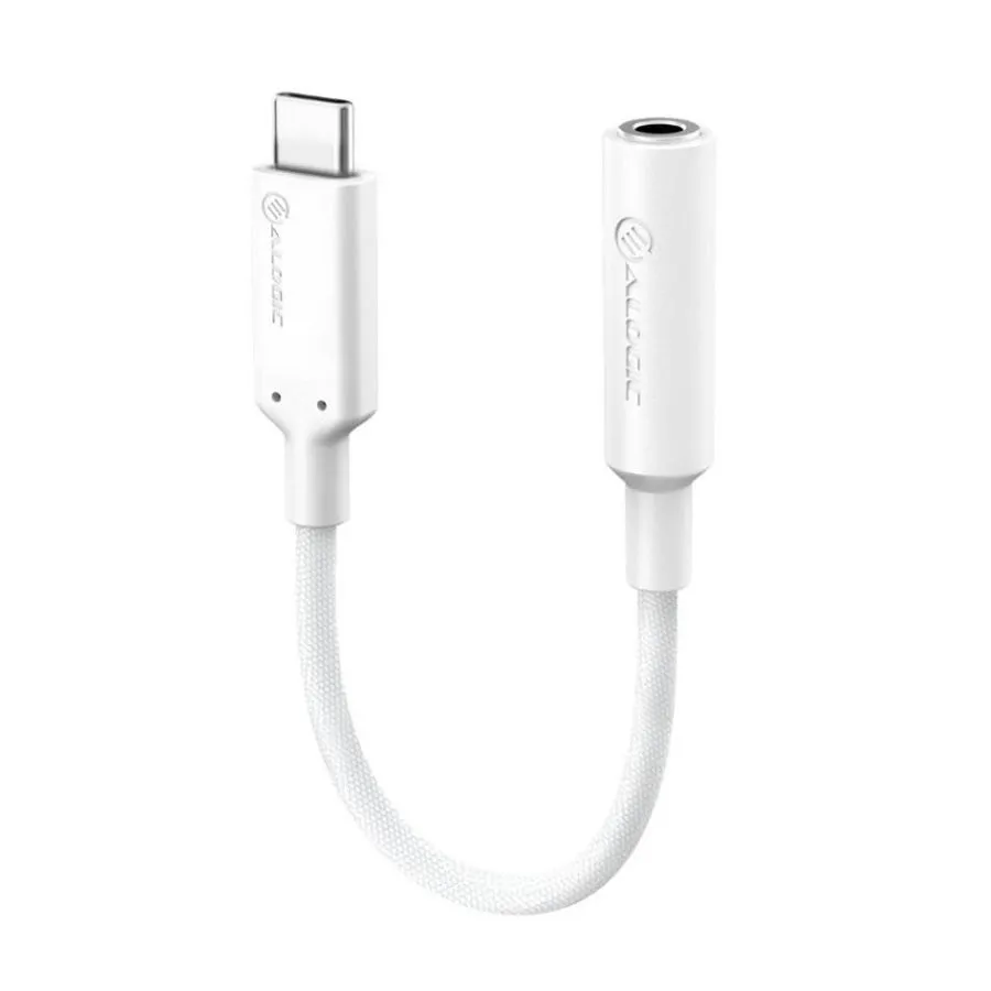 Alogic Elements PRO USB-C til 3.5 mm Audio Adapter - 10cm - Hvid