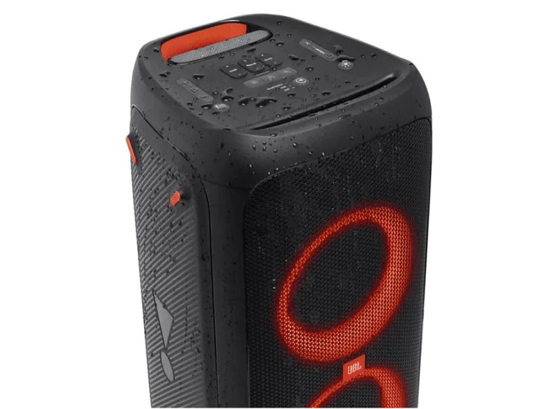 Altavoz de gran potencia - JBL Partybox 310, Bluetooth, USB, Autonomía 18 h, Resistente al agua, Negro