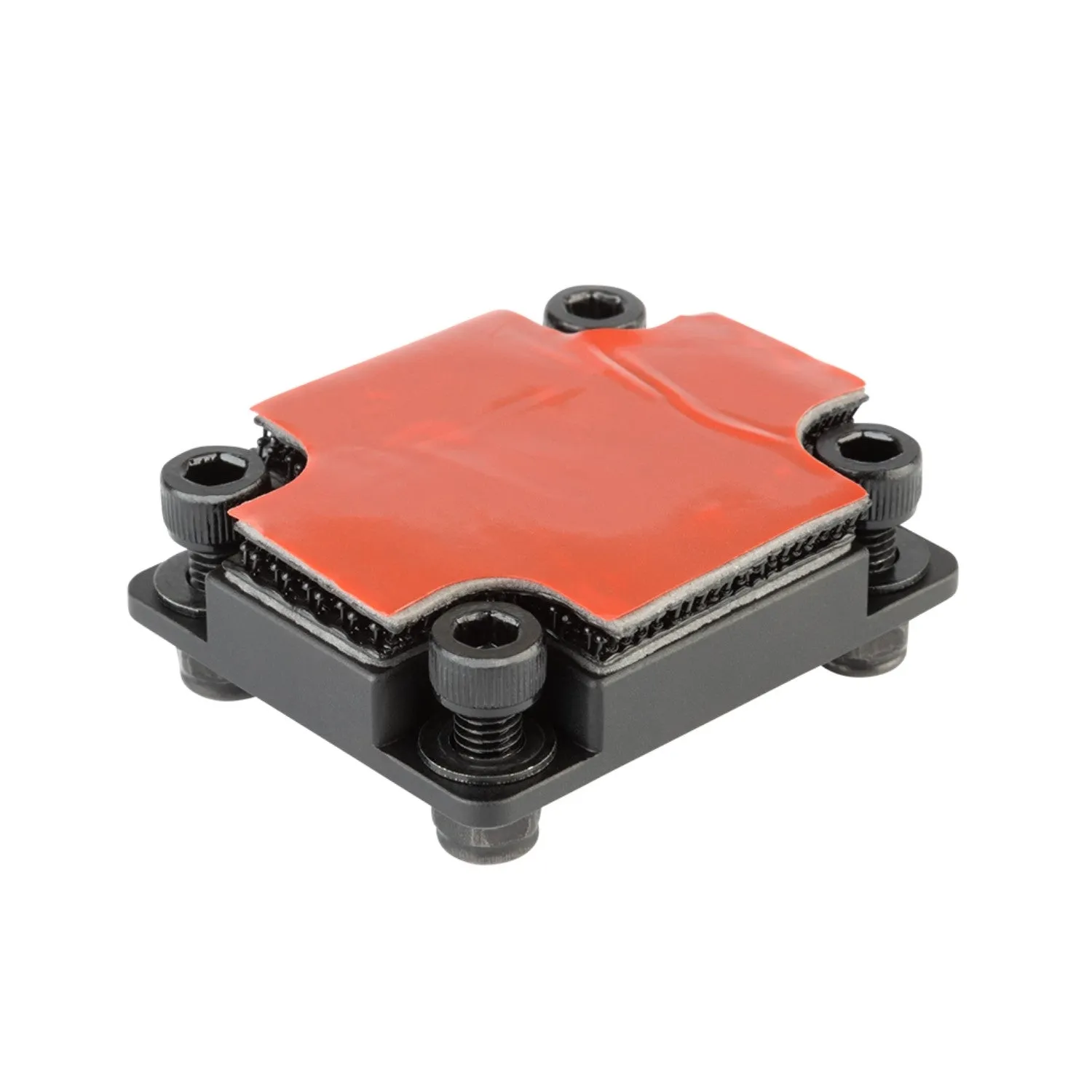 AMPS-Compatible Low Profile Universal Device Mount with Interlocking Fastener System