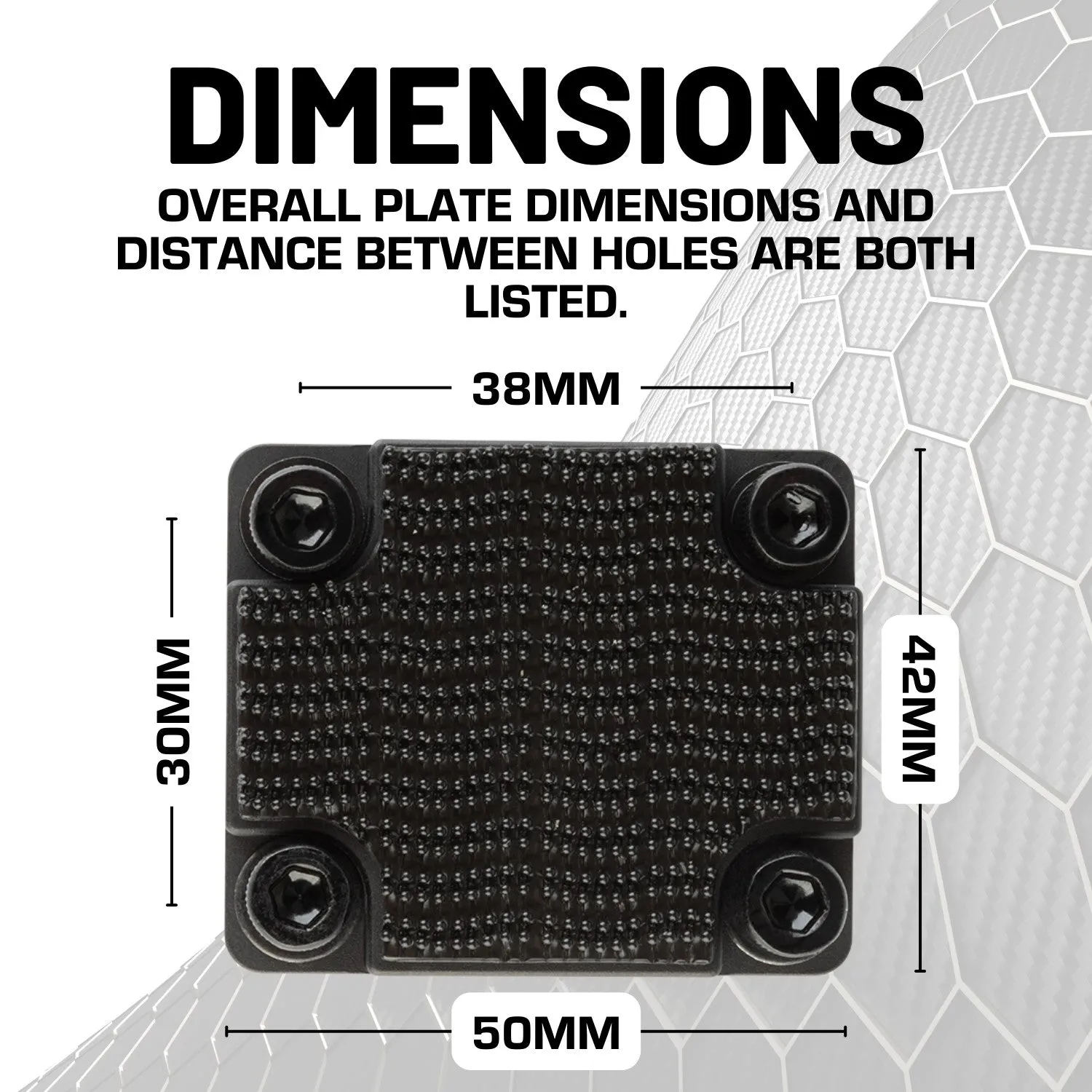 AMPS-Compatible Low Profile Universal Device Mount with Interlocking Fastener System