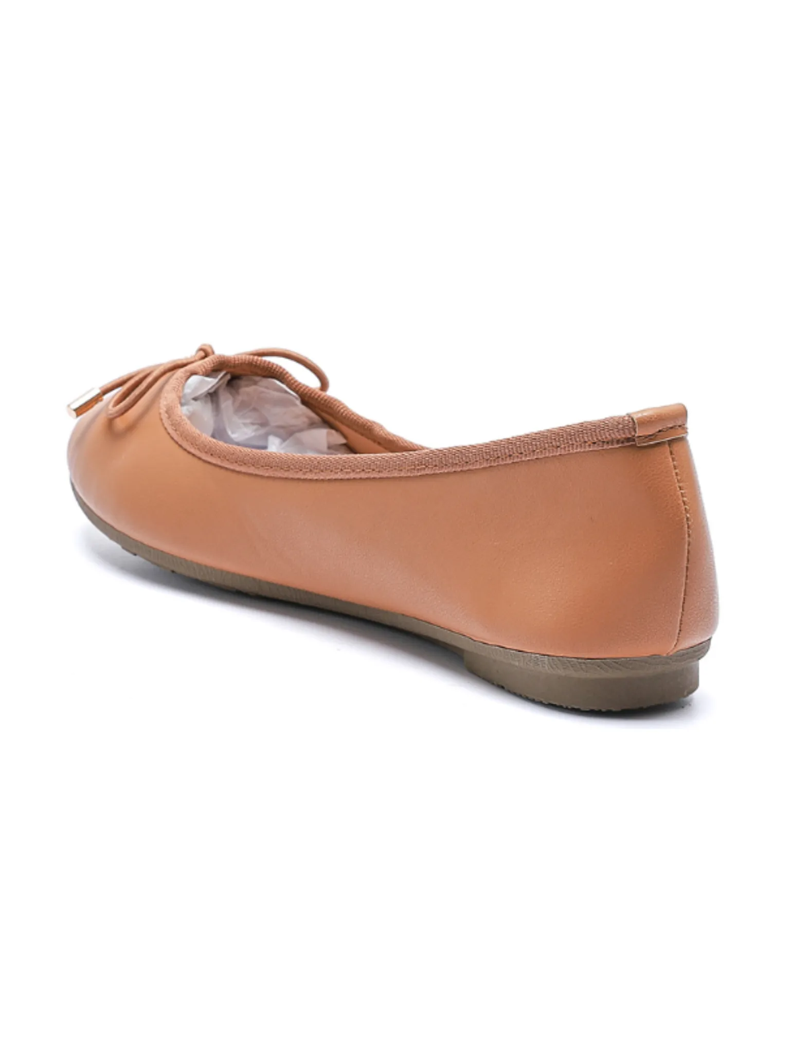 ANNA BALLERINA SKO - COGNAC