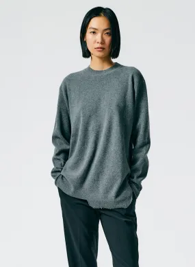 Anna Merino Wool Hole At Back Pullover