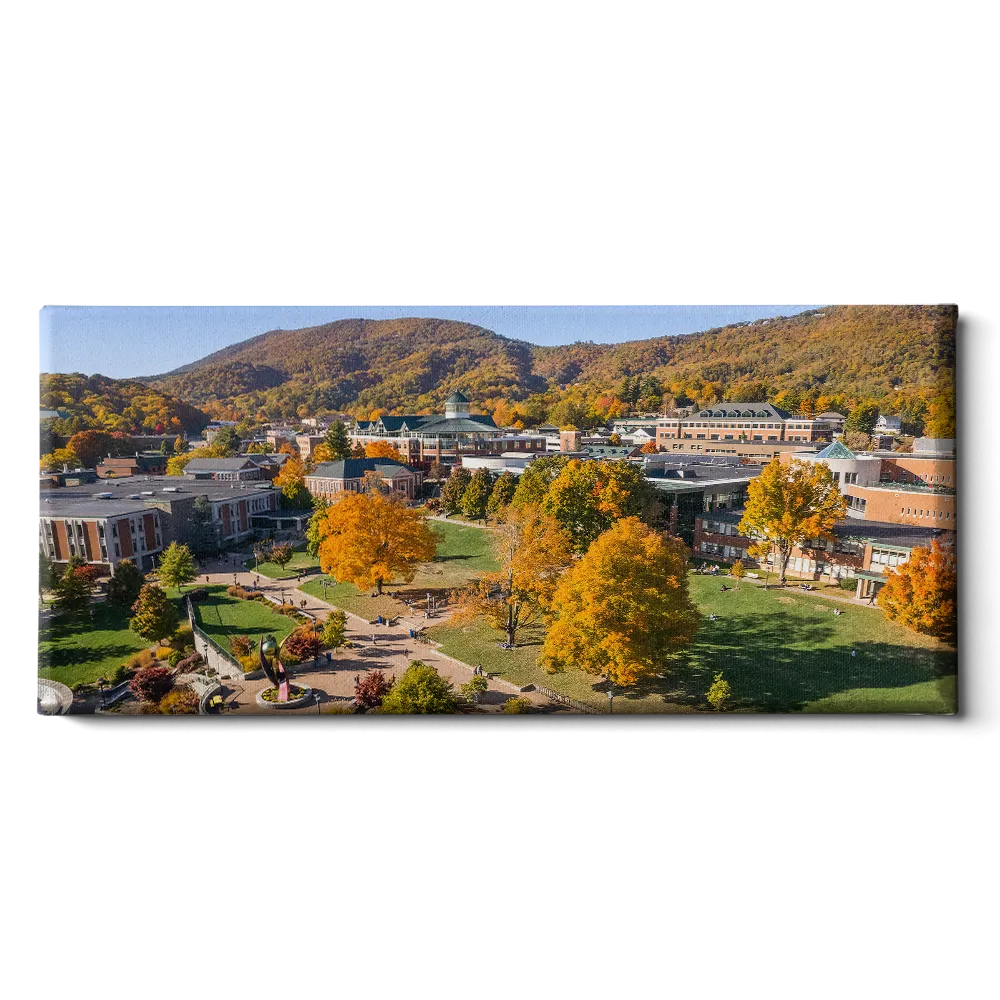 Appalachian State Mountaineers - Campus Fall Colors Panoramic