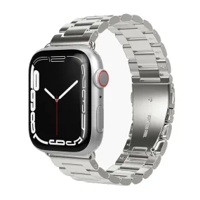 Apple Watch (38/40/SE/41mm) Vonmählen Link Bracelet Rustfri Stål Rem - Sølv