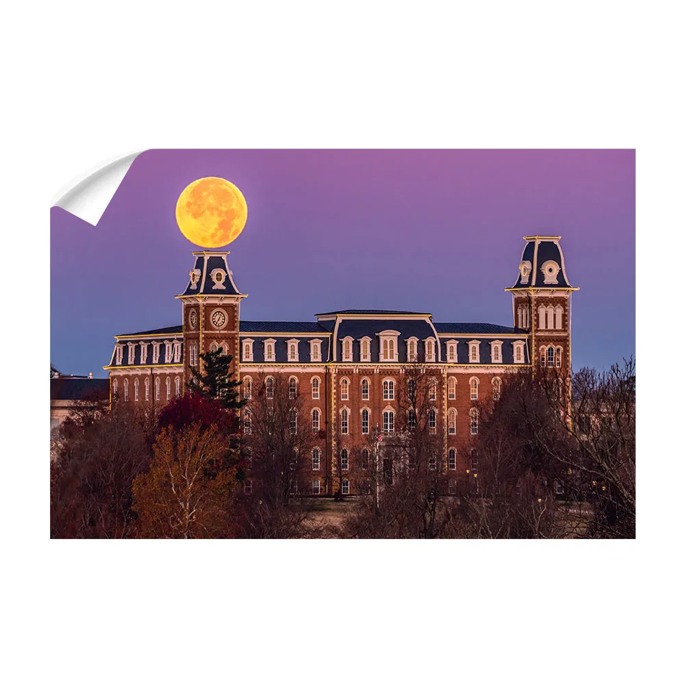 Arkansas Razorbacks - Moon Over Old Main