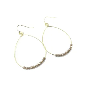 Aster Earring in Champagne