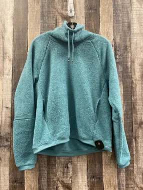 Athletic Sweatshirt Collar By Nike In Blue, Size: S