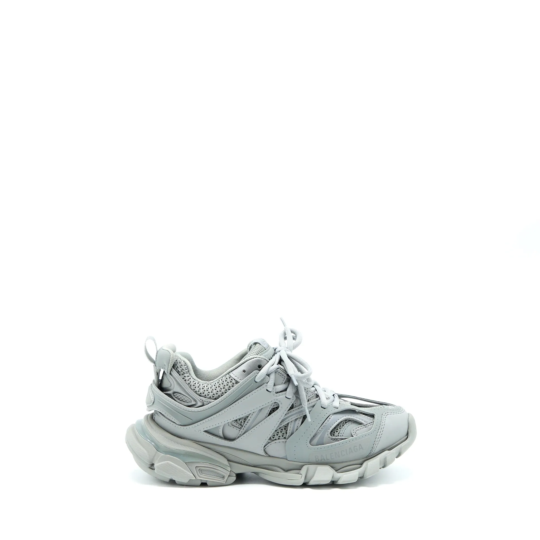 Balenciaga Size 37 Track Sneakers Mesh/Nylon Grey