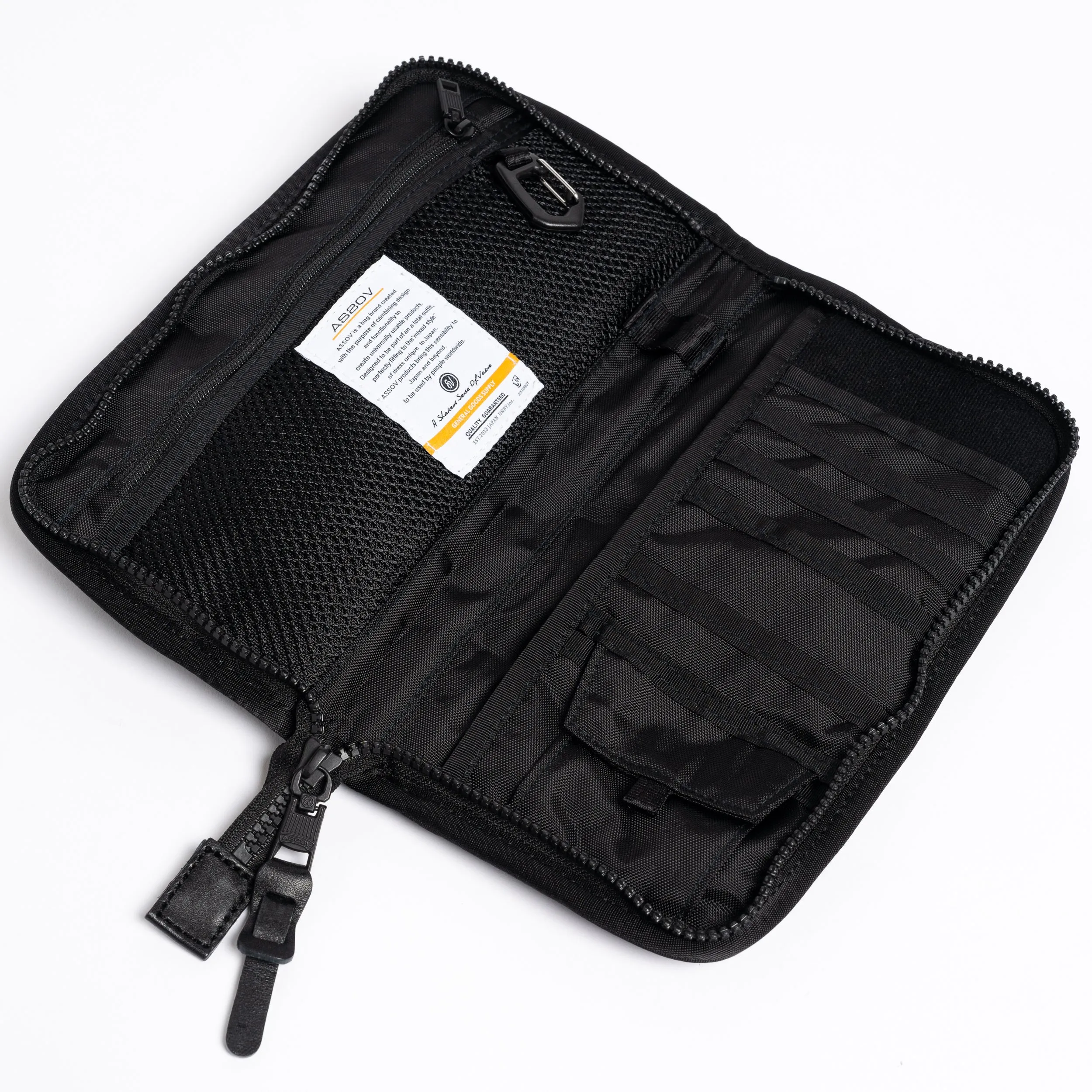 Ballistic Nylon Travel Case Black 061317-10