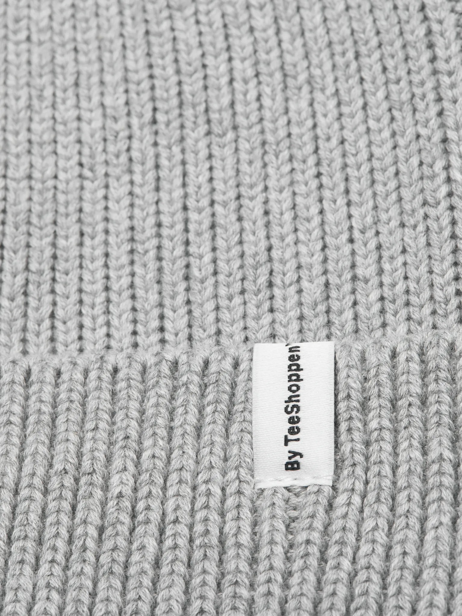 Basic Beanie - Lysegrå Meleret