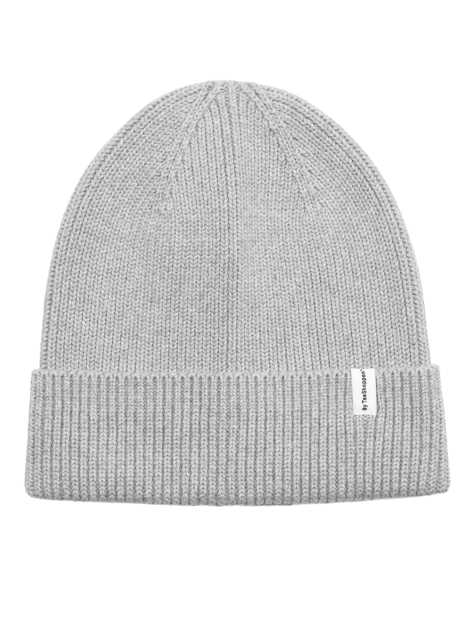 Basic Beanie - Lysegrå Meleret