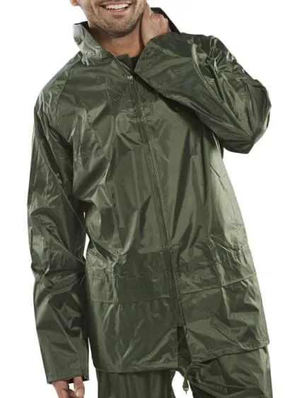 Basic Nylon Lightweight Waterproof Cheap Work Jacket Beeswift Nbdj