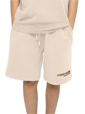 Batta Kids Oversized Soft Shorts Light Beige