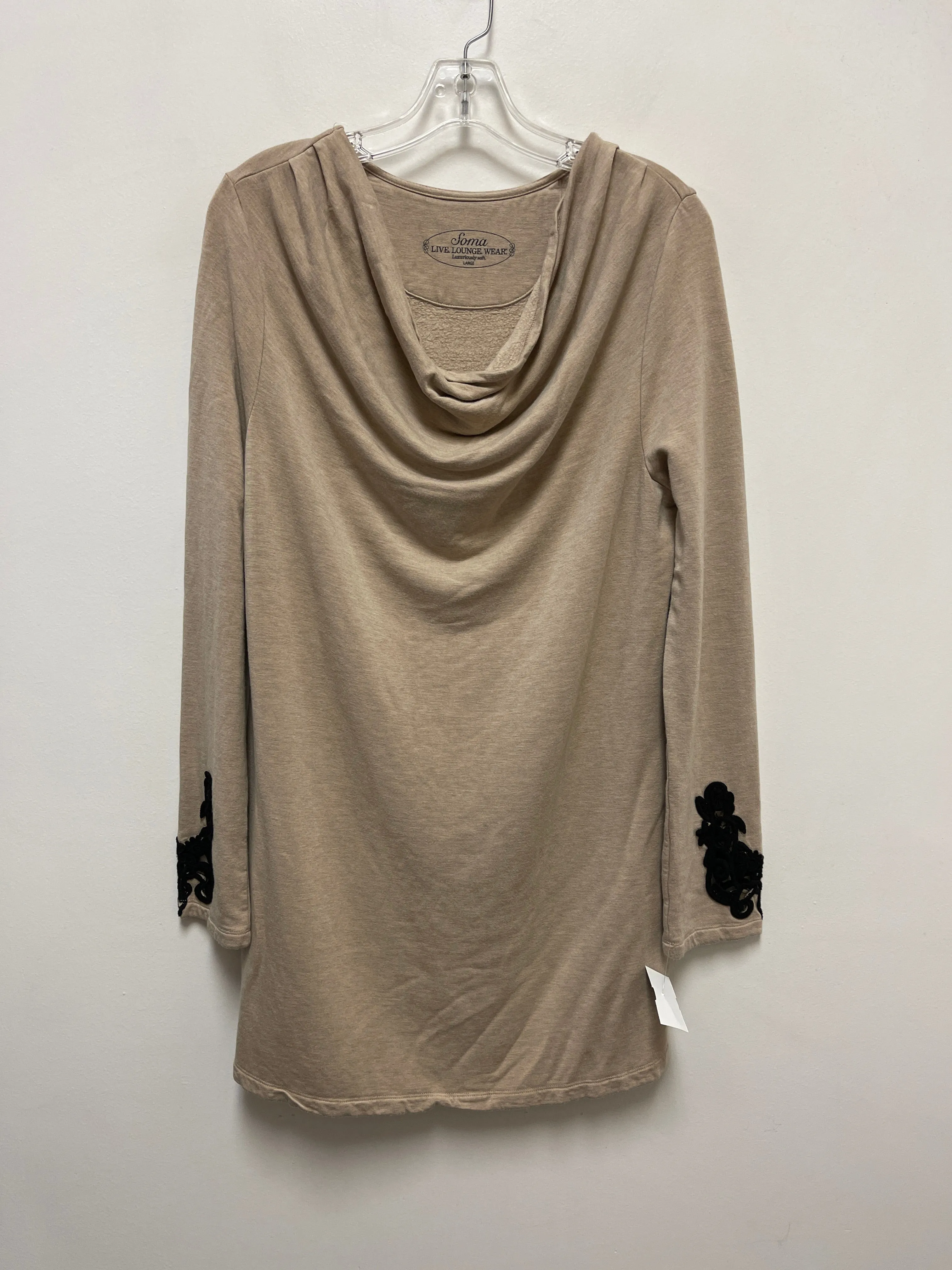 Beige Sweatshirt Crewneck Soma, Size L