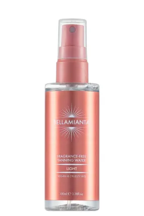 Bellamianta - Fragrance Free Tanning Water - Light