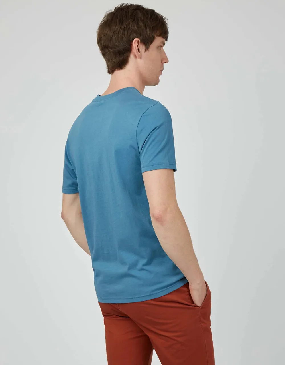 Ben Sherman Signature Pocket Wedgewood Blue T-shirt