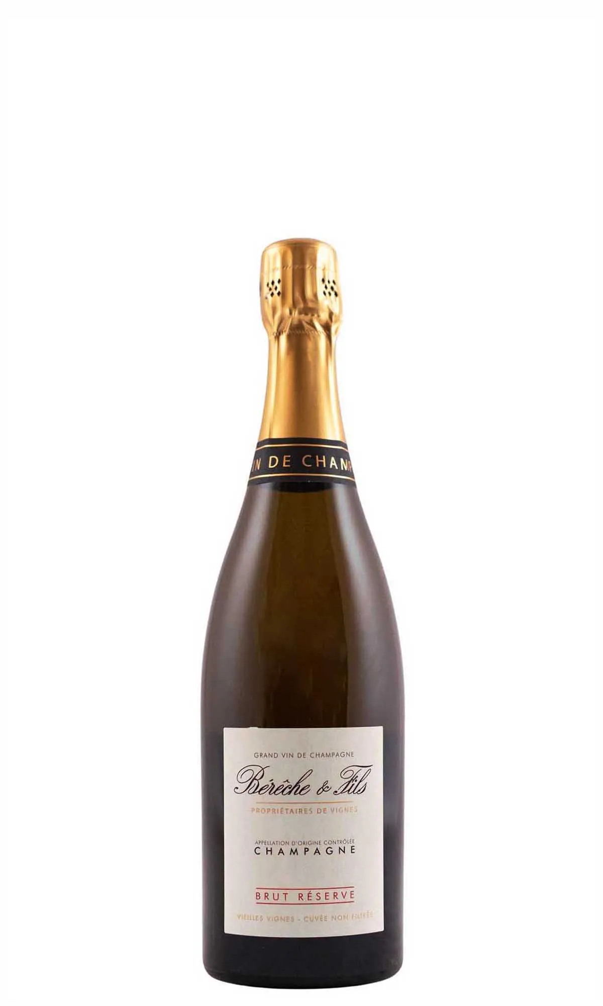 Bereche et Fils, Champagne Brut Reserve, NV [Base 2021]