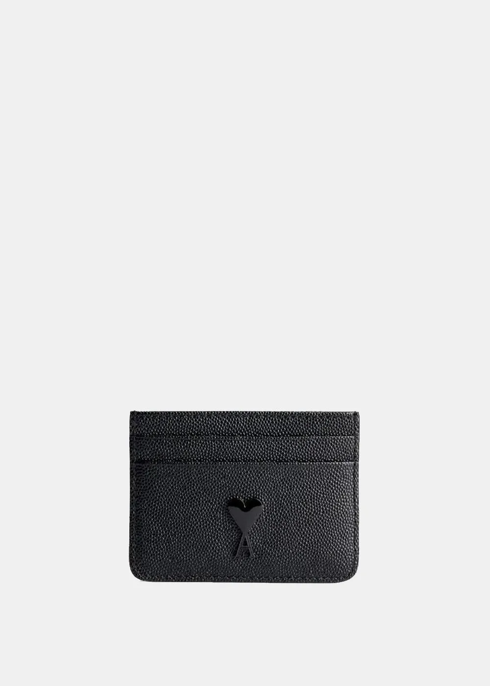 Black Ami De Coeur Textured Cardholder