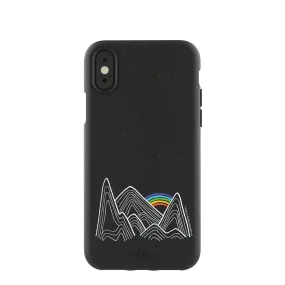 Black Elevation iPhone X Case