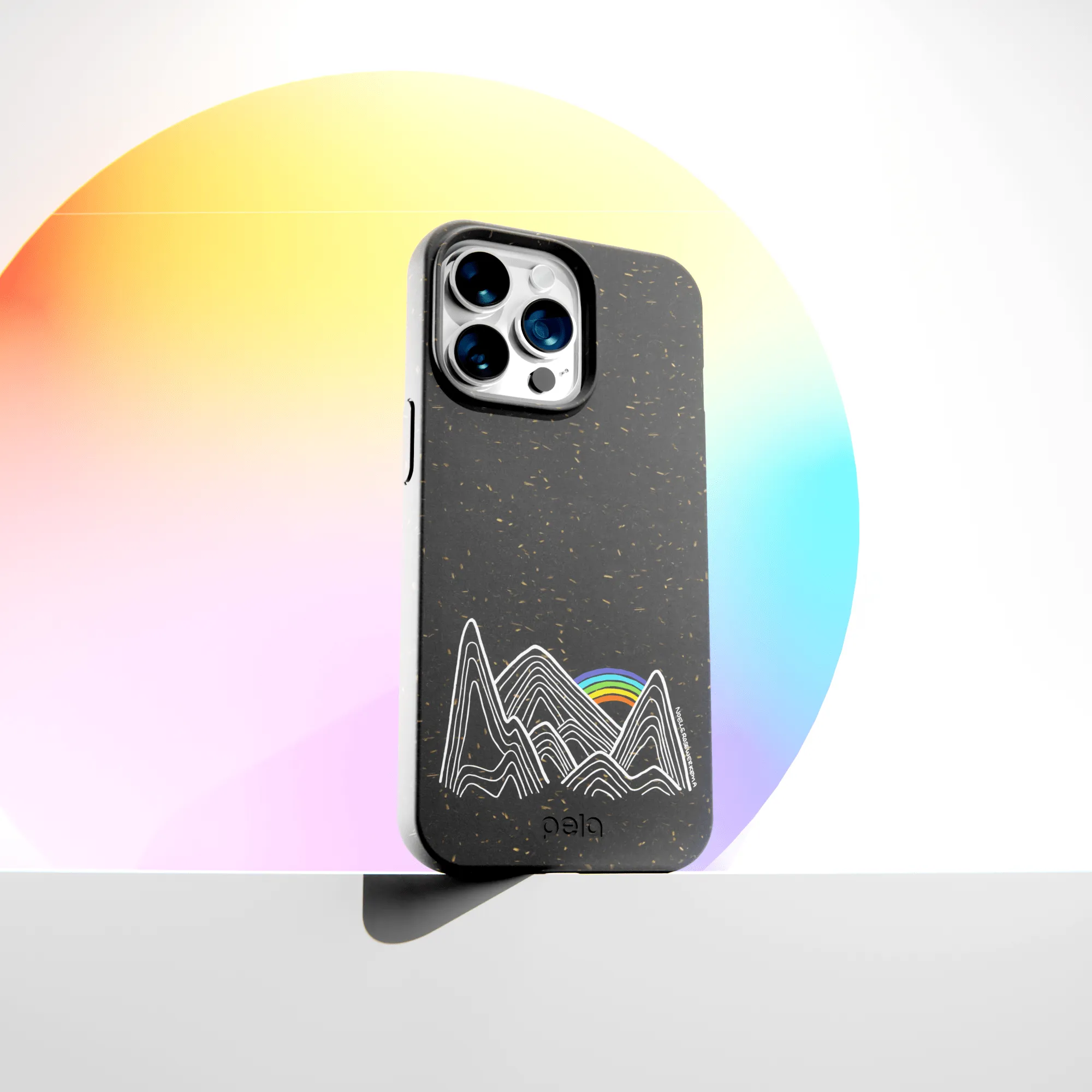 Black Elevation iPhone X Case