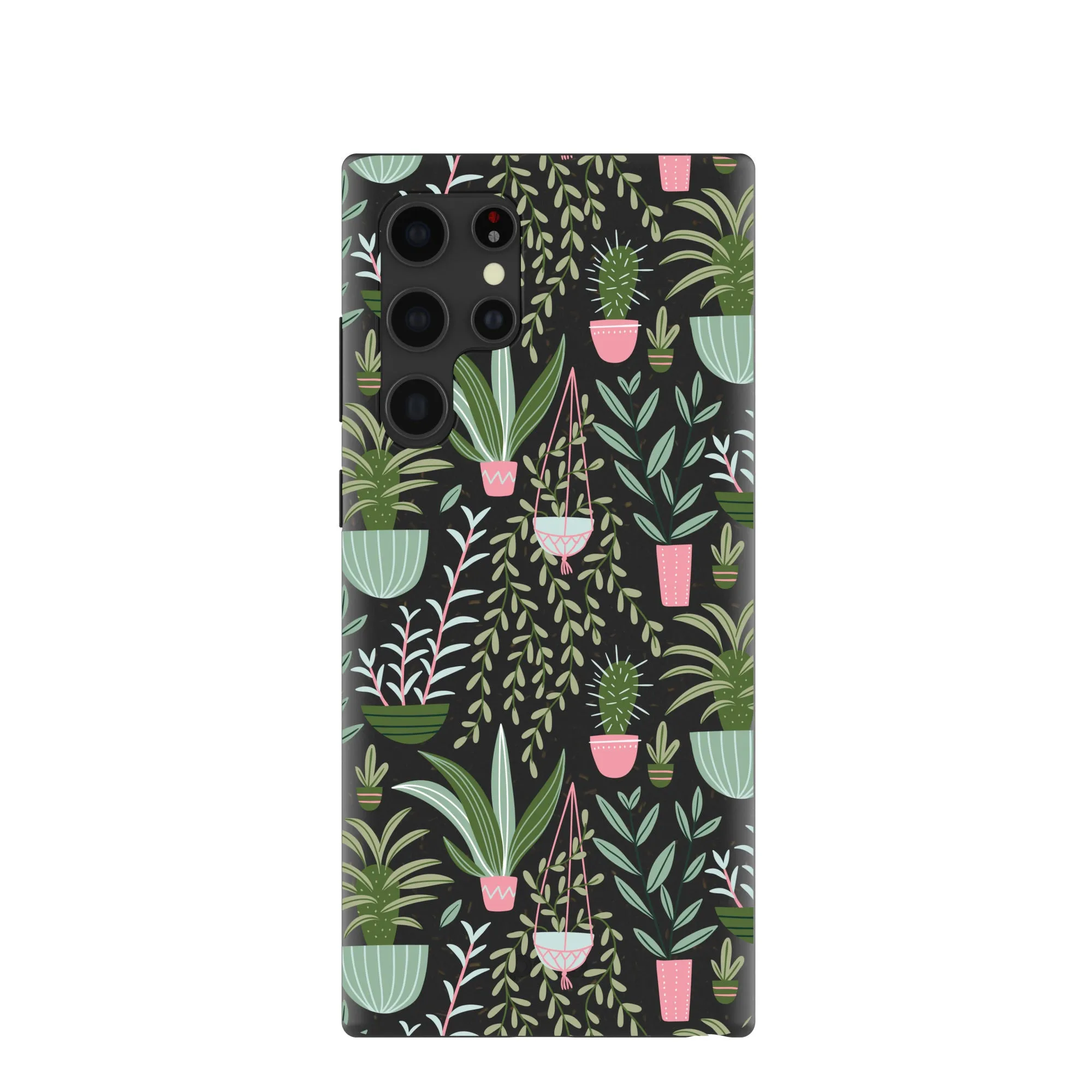 Black Indoor Garden Samsung Galaxy S22 Ultra Case