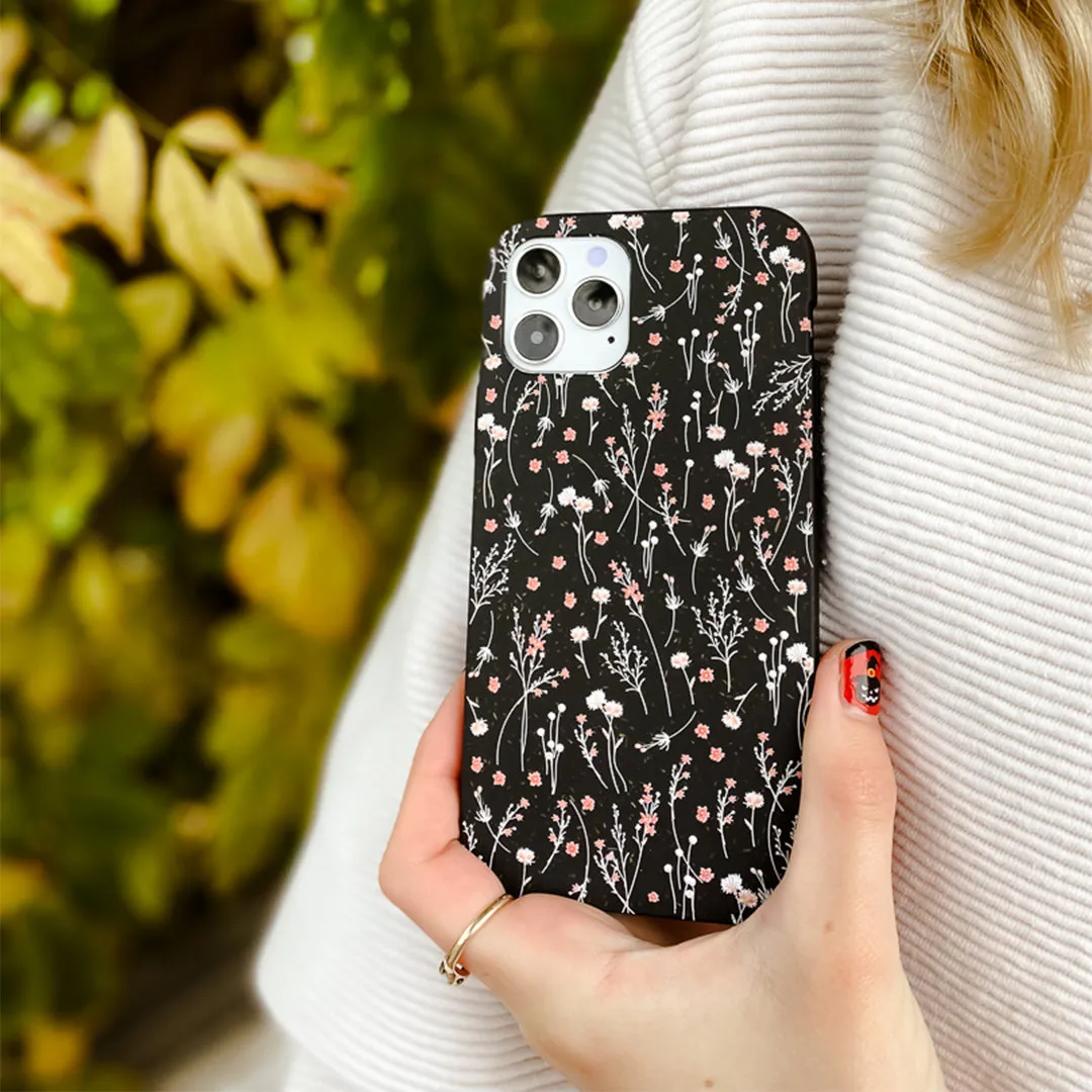 Black Night Garden Samsung Galaxy S20 Case