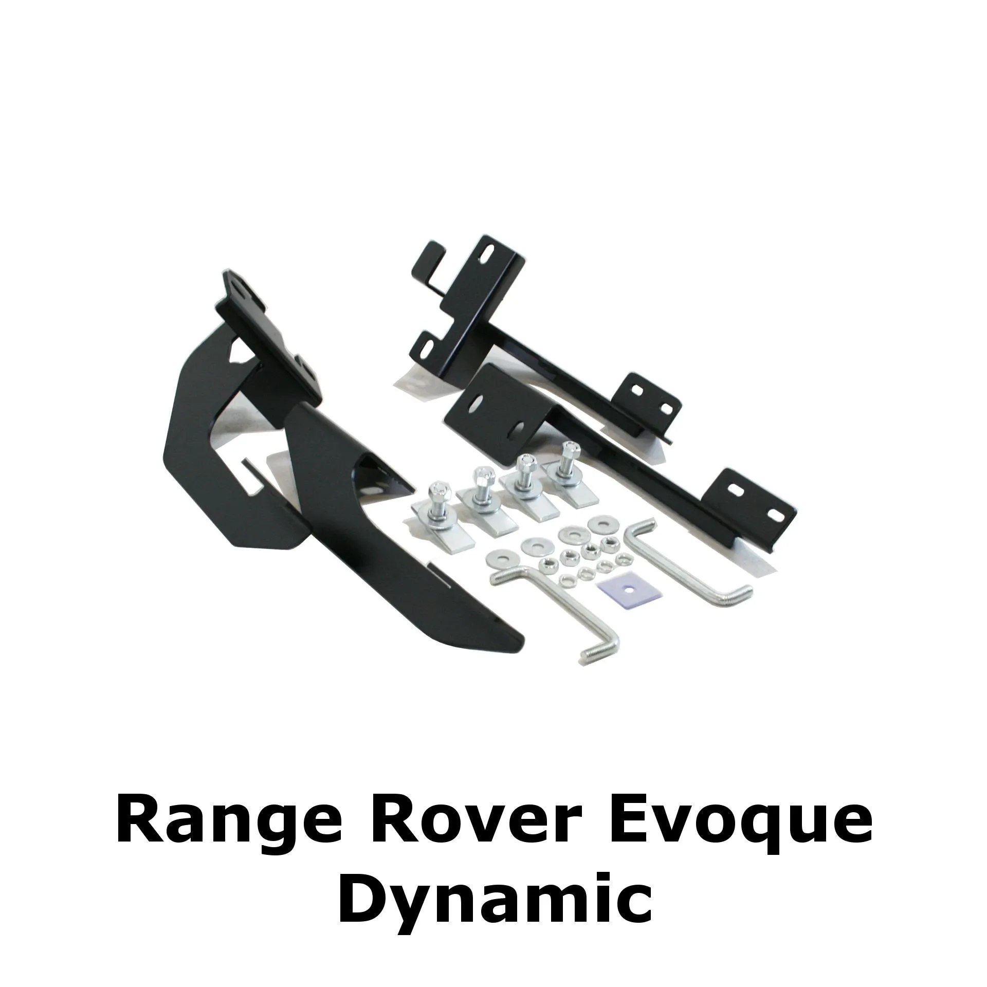 Black Raptor Side Steps Running Boards for Range Rover Evoque Dynamic/HSE 11-18