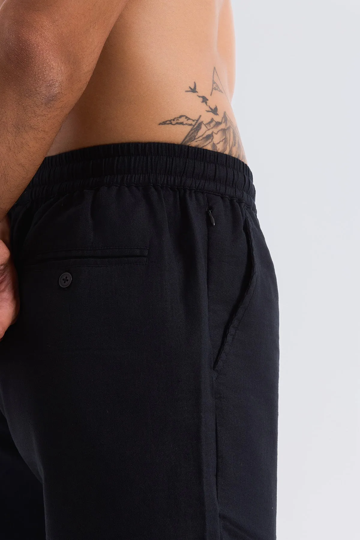 Black Relax Shorts