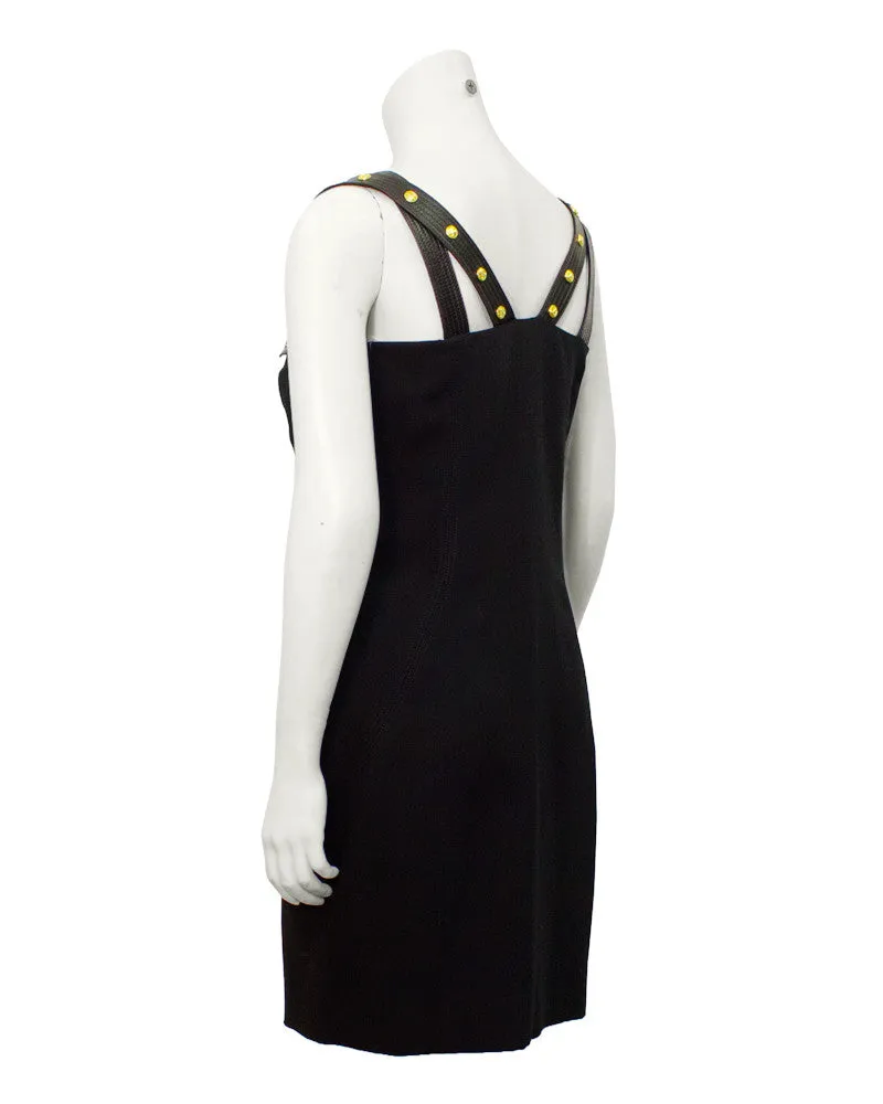 Black Versace Early Dress