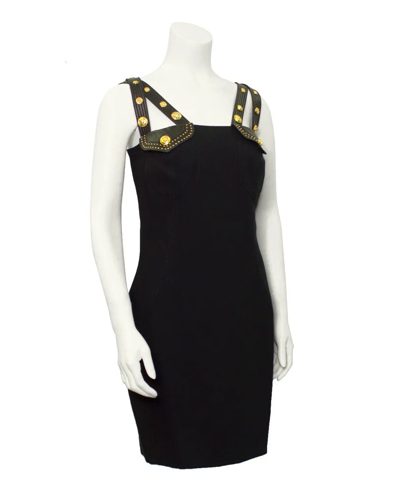 Black Versace Early Dress