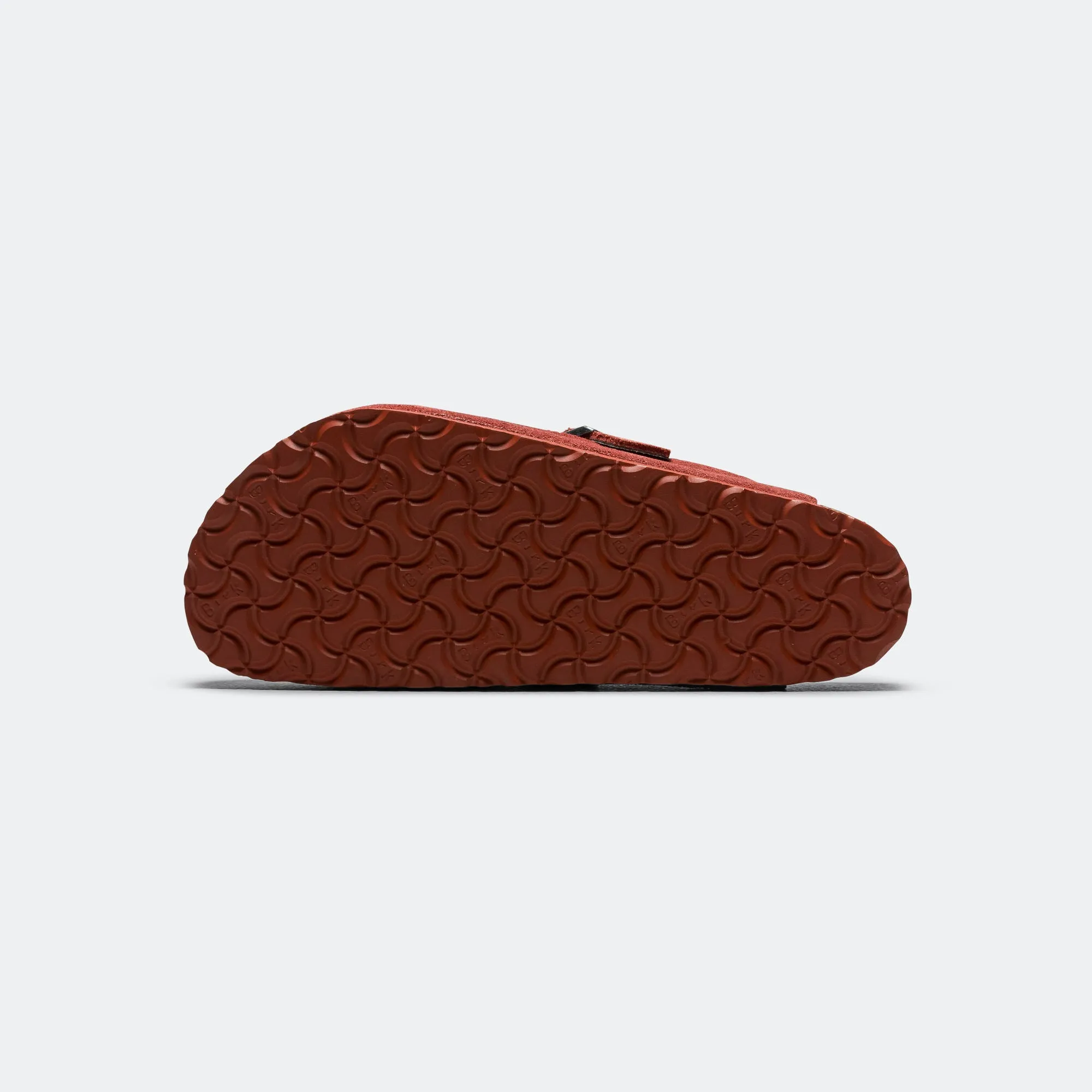 Boston - Sienna Red Suede Leather/Shearling