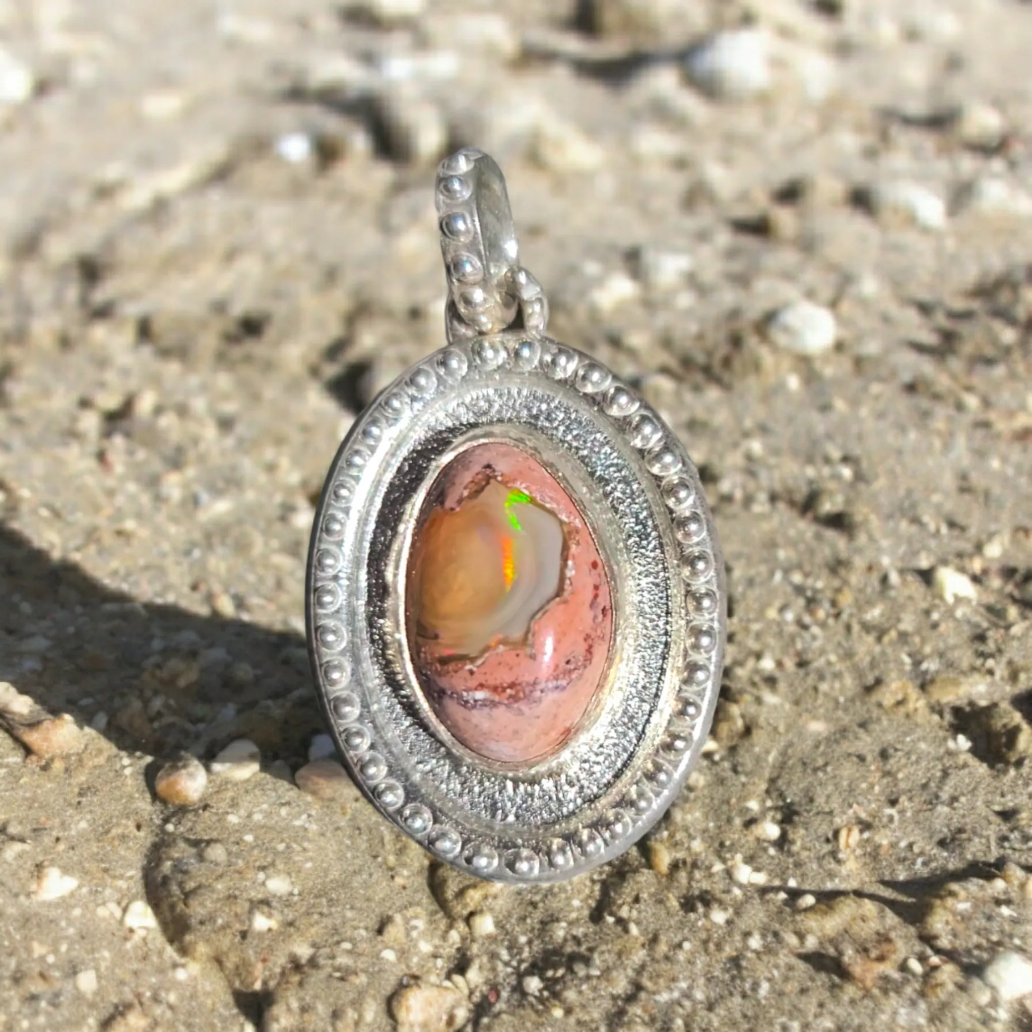 Boulder Opal Pendant