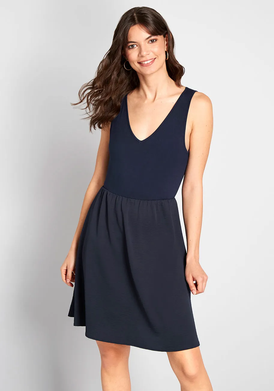 Breeze on Over Twofer Dress