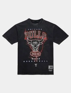 Camiseta Mitchell & Ness Bulls Graphic Negro