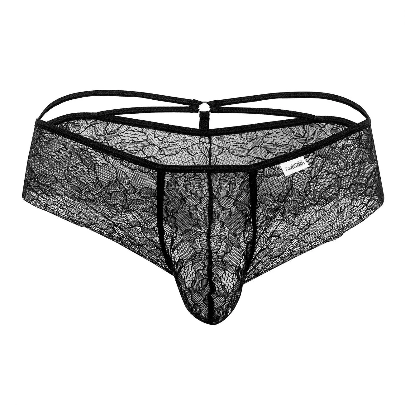 CandyMan Lace Boyshort Thongs